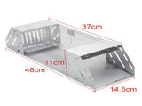 Mice Catch Cage Stainless Steel Full Automatic Dual Door Design Sensitive Mousetrap Cage for Indoor V1294-YM0716-3111220188411