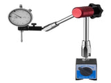 Dial Test Indicator with Magnetic Flexible Base Stand, 0.03 mm Accuracy, 0-25.4mm Range, Fine V952-NJCLGJGJDBFBE9F6A001V0