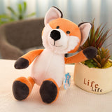 Stuffed Fox Plush Toy Red Fox Plush Soft Stuffed Fox Plush Toy Stuffed Animals Toys Party Favor V1369-AZ3-W-06955