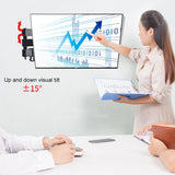Universal Rotatable Retractable Monitor Wall Mount - 14-27 Inch PRL-6213TS