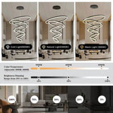 BAMDECOR A18815 Nordic Home Decor Dining Room Pendant lamp lights Ceiling Lamp Hanging Light V255-BAM-18815/6-BLK