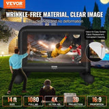 VEVOR Inflatable Movie Screen, 14 FT Inflatable Projector Screen for Outside with Blower and V952-TYPM20CQSCQSN09WYV3