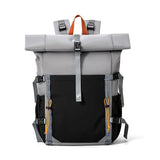 Nylon Waterproof Roll-Top Backpack, 22L-28L Expandable, Air-Cushion Strap System, Polyester Lining V1232-XXDS-SJB-002