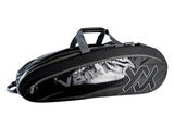 Volkl Primo Combi Tennis Bag Black / Charcoal for 6-9 Racquets V563-TBV22PC