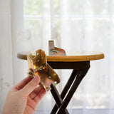 Locking Hinge Iron 4pcs Furniture Legs Space-saving Storage V1369-AZ3-W-20973
