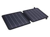 10W Portable Solar Charger 5V Monocrystalline Foldable Solar Panel with USB C USB A Outputs V1294-YM0901-3114250033811