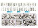 BN200pcs Tubular BN Crimp Terminals and HS-40J Crimping Pliers Set V1107-145-12761