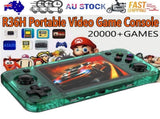 20000 Games R36H Portable Video Game Consoles Retro Handheld Game Console Green V201-R36H0128RG8AU