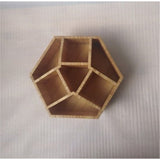 walowalo Bamboo Rotating Art Supply Organizer Holds Pencils Spinning Crayon Marker Organzier Holder V1192-AZ-W-4768
