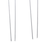 100pcs Stake Staple U Shaped Hot Dip Galvanized Steel Ground Pin Landscape Spikes with Buffer Washer V1294-YM0901-3111240212911