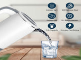 Small Electric Kettle, Travel Mini Hot Water Boiler Heater, Electric Kettles for Boiling V1192-AZ-W-11020