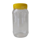 10x 1Kg Plastic Honey Jars Lids - Round Clear Food Grade Packaging Containers V238-SUPDZ-32706820800592