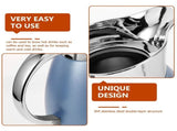 Double Walled Thermal Carafe 1.8l Stainless Steel Insulated Jug V1366-AZ2-W-18788