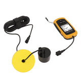 Portable Fish Depth Finder LCD Display Handheld Fish Finder 200khz Sonar Frequency Castable Kayak V1294-YM0901-3113240004311