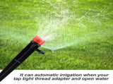 25 Meter Water Irrigation Set Ground Insertion Dropper Watering Auto System Tool Flowers Plants V1294-YM0727-JY08351