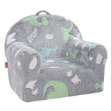 Toddler Chair Glow in the Dark Plush Baby Chair Playroom Furniture Grey V952-ETSF6354652I9VPLOV0