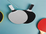 2-Pack Double-Sided Rubber Table Tennis Paddles for Enhanced Speed and V1369-AZ3-W-19336