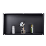 VEVOR Shower Niche 33.0 x 63.5 x 10.2 cm Frameless Recessed Shelf Stainless Steel V952-BXGLYBKHS1C1WTOYK001V0