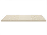 Giselle Bedding Latex Mattress Topper, 7.5cm Thick 7-Zone Pressure Relief Bed Pad with Washable TOPPER-LT-KS-75