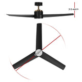 Devanti 52'' Ceiling Fan DC Motor w/Light w/Remote - Black CF-B-52-N2-BK