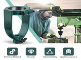Dark Green Iron Mortising Machine Converter for tenon Use with Bench Drill Mortise Accessories V1370-AZ4-10913