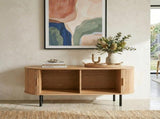 Ripple Sideboard with Sliding Doors Earthy Elegance Redefined V264-TAB-726C-NTR-NA-1
