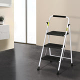 Giantz 3 Step Ladder Multi-Purpose Folding Steel Light Weight Platform LD-STEEL-3STEP