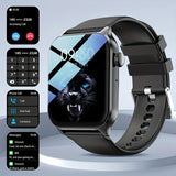 Smart Watch 1.83-Inch Screen Wireless Call Wireless Music Voice Control Sports - Black - Size 001 V1106-960-65582-BLK-001