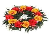 Halloween Garland Artificial Garland Window Door Hanging Wreath for Halloween Decor V1294-YM0523-220323DY01