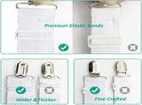 Bed Sheet Fasteners, Adjustable Mattress Suspenders, Mattress Cover Straps, Bed Corner Holder and V1258-DP02-F-96