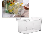 Clear Kitchen Organizer Bin Space Saving Multifunctional U Shaped Clear Containers Bin for Pot Lids V1294-YM0901-3118240039211
