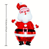 Large Santa Claus Aluminum Foil Balloon V728-1005006277409565-D