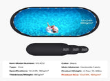 Oval Pool Liner Pad, 12 x 24 ft Pool Liner Pad for Above Ground Swimming Pools, Extra-Thick Pool V952-DSYYCDDOVAL1FNG34001V0