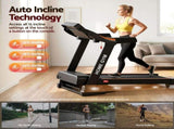 Everfit Treadmill Electric Auto Incline Home Gym Fitness Exercise Machine 490mm TMILL-480-M196-AUTO