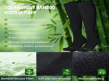 Bamboo Viscose Graduated Compression for Women&Men - Chioned Knee-High 20-30 mmHg Support V1258-DP02-F-507
