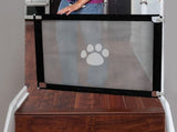 Magic Pet Gate 39.3" x 31.5" Safety Dog Cat Mesh Gate Portable Puppy Screen Barriers for Stairs, V1366-AZ2-W-05398