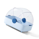 Tableware Storage Box Multifunctional Chopsticks Dishes Drying Box with Cover Kitchen Utensil Blue V1294-YM0716-3118220114613