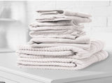 Royal Comfort Eden Egyptian Cotton 600 GSM 8 Piece Towel Pack White ABM-231913