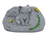 Innovative Angel Cat Succulent Small Planter Pet Memorial Garden Animal Tombstone Sacrificial Stone V1294-YM0901-3111240170511