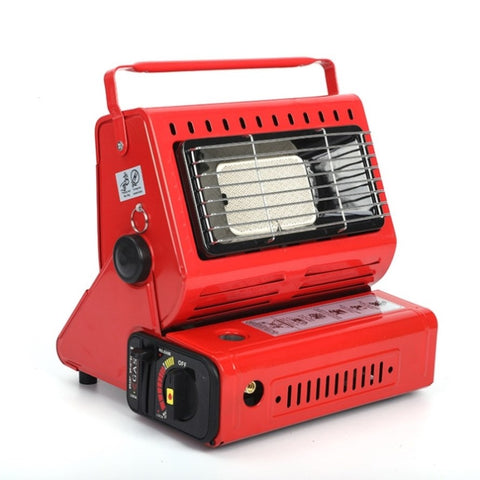 Portable Butane Gas Heater Camping Camp Tent Outdoor Hiking Camper Survival Red V201-SC001RE-AU