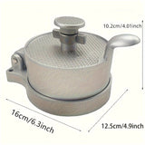 Household Burger Patty Press, Adjustable Thickness, Non-Stick Coating, Makes Perfect Patties Easily V1232-HBRBJ001