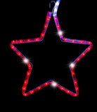 LED Ropelight 5 Stars Chain available in 2 Colors - RGBYW V720-XL1429RGBYW