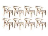 Levede 6x Dining Chairs Wooden Hans CH1041-2-NTX4