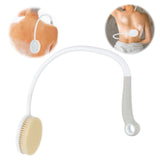 Bath Brush Long Handle for Shower, Curved Back Scrubber for The Elderly, Disabled, Limited Mobility, V1369-AZ3-W-03954