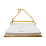 Pine Wood Floor Bed House Frame for Kids and Toddlers V63-849591