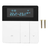 Color Smart Electric Heating Thermostat Programmable 16A AC90-240V for Home Office V1263-JX-5962
