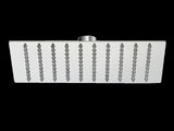 200mm Shower Head Square 304SS Polished Chrome Finish V63-826361