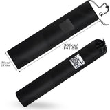Jumbo Rug Storage Bag with PVC Transparent Window, Large Drawstring Carpet Bag for Rugs up to 912 V1188-CYX-J02-1891