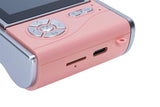 HD 1080P Flip Screen Retro Digital Camera 2.4-inch Display with 64GB TF Card - Pink V1263-JX-6746-2