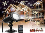 LED Snowflake Projector - Christmas Light Projector for Outdoor and Indoor Use V1263-JX-4574